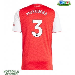 Arsenal Cristhian Mosquera #3 Hemmatröja 2025-26 Kortärmad